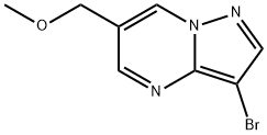 3-bromo-6-(methoxymethyl)pyrazolo[1,5-a]pyrimidine Structure
