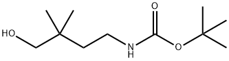 tert-butyl (4-hydroxy-3,3-dimethylbutyl)carbamate,179419-05-7,结构式