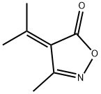 4-Isopropylidene-3-methyl-4H-isoxazol-5-one Struktur