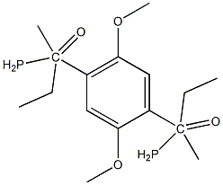 (2,5-二甲氧基-1,4-亚苯基)双(二乙基氧化膦),1802015-49-1,结构式