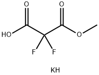 2,2-二氟-3-甲氧基-3-氧代丙酸钾, 1803598-83-5, 结构式