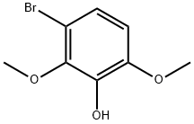 3-bromo-2,6-dimethoxyphenol Struktur