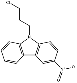 3-硝基咔唑-9-氯丙基, 184845-66-7, 结构式