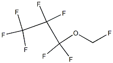 Propane, 1,1,1,2,2,3,3-heptafluoro-3-(fluoromethoxy)- Structure
