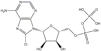 185341-69-9 Adenosine 5'-(trihydrogen diphosphate), 8-chloro-