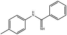 Benzenecarboximidamide, N-(4-methylphenyl)-,1859-00-3,结构式