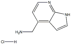 {1H-pyrrolo[2,3-b]pyridin-4-yl}methanamine hydrochloride,1860028-34-7,结构式
