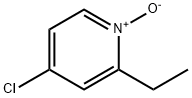 4-chloro-2-ethylpyridine N-oxide Struktur
