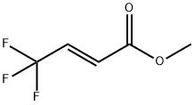2-Butenoic acid, 4,4,4-trifluoro-, methyl ester, (2E)- 结构式