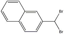 Naphthalene, 2-(dibromomethyl)- Struktur