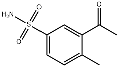 Benzenesulfonamide, 3-acetyl-4-methyl- 结构式