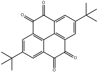 4,5,9,10-Pyrenetetrone, 2,7-bis(1,1-dimethylethyl)- Struktur