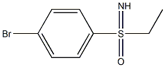 1-溴-4-(乙基磺亚胺酰基)苯 结构式