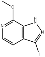 3-Iodo-7-methoxy-1H-pyrazolo[3,4-c]pyridine Structure