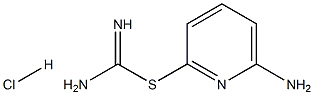 6-Aminopyridin-2-yl carbamimidothioate hydrochloride Structure