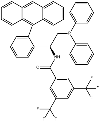 2011787-22-5 (S)-N-(1-(2-(蒽-9-基)苯基)-2-(二苯基膦基)乙基)-3,5-二(三氟甲基)苯甲酰胺