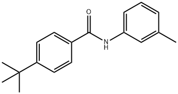 4-tert-butyl-N-(3-methylphenyl)benzamide,201481-02-9,结构式
