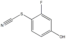 Thiocyanic acid, 2-fluoro-4-hydroxyphenyl ester,207497-10-7,结构式