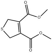 3,4-Thiophenedicarboxylic acid, 2,5-dihydro-, dimethyl ester Struktur