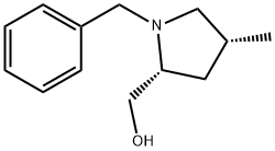 ((2R,4R)-1-benzyl-4-methylpyrrolidin-2-yl)methanol,2096989-59-0,结构式
