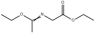 ethyl 2-(1-ethoxyethylideneamino)acetate Structure