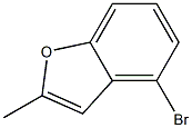 4-BROMO-2-METHYLBENZOFURAN 结构式