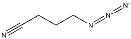 Butanenitrile, 4-azido- Structure