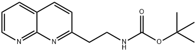 Carbamic acid, [2-(1,8-naphthyridin-2-yl)ethyl]-, 1,1-dimethylethyl ester (9CI),227751-77-1,结构式