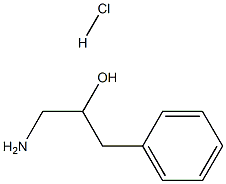 1-氨基-2-羟基-3-苯基丙烷,盐酸盐, 22820-51-5, 结构式