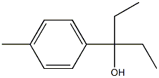 3-(4-methylphenyl)pentan-3-ol Structure