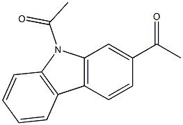 Ethanone,1,1'-(9H-carbazole-2,9-diyl)bis- 化学構造式