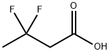 3,3-DIFLUOROBUTANOIC ACID 结构式