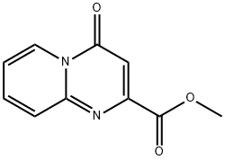 METHYL 4-OXO-4H-PYRIDO[1,2-A]PYRIMIDINE-2-CARBOXYLATE 结构式