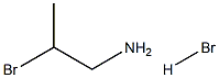 2-溴丙胺氢溴酸盐 结构式