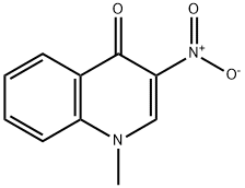 1-甲基-3-硝基喹啉-4(1H)-酮,24220-95-9,结构式