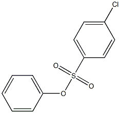 Benzenesulfonic acid,4-chloro-, phenyl ester,2437-33-4,结构式