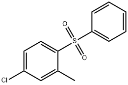 4-chloro-2-methyl-1-(phenylsulfonyl)benzene 结构式