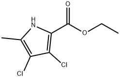 24691-21-2 乙基 3,4-二氯-5-甲基-1H-吡咯-2-甲酸基酯