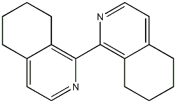 1,1'-Biisoquinoline,5,5',6,6',7,7',8,8'-octahydro- Structure