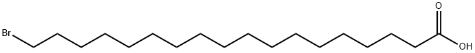18-溴十八酸,2536-38-1,结构式