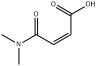 2-Butenoic acid, 4-(dimethylamino)-4-oxo-, (2Z)- Structure