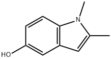 1H-Indol-5-ol, 1,2-dimethyl- Structure