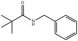 Propanamide,2,2-dimethyl-N-(phenylmethyl)- Structure