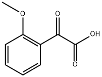 2-(2-Methoxyphenyl)-2-oxoacetic acid 化学構造式