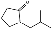 1-(2-METHYLPROPYL)PYRROLIDIN-2-ONE,2687-92-5,结构式