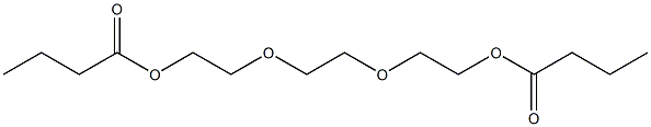 2-[2-(2-butanoyloxyethoxy)ethoxy]ethyl butanoate,26962-26-5,结构式