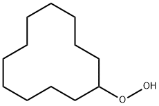 Hydroperoxide, cyclododecyl 化学構造式