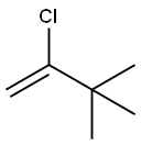 1-Butene,2-chloro-3,3-dimethyl- Structure