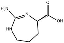 1H-1,3-Diazepine-4-carboxylicacid, 2-amino-4,5,6,7-tetrahydro-, (S)- (9CI) Structure