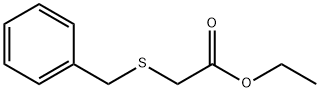 Acetic acid, [(phenylmethyl)thio]-, ethyl ester Structure